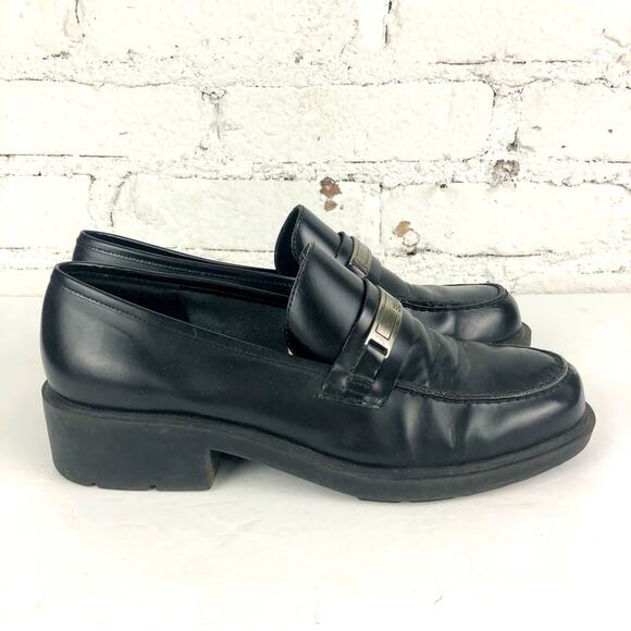 Vintage 90’s Esprit Chunky Heeled Loafer - Picture 1 of 9